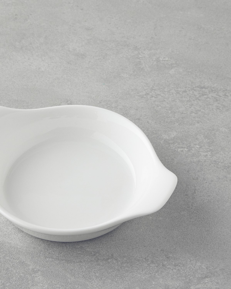 Elise Porselen Sahan Fırın Kabı 15 cm Beyaz