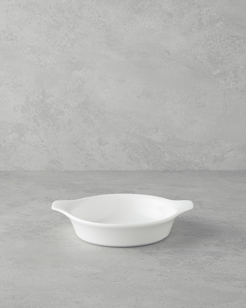 Elise Porselen Sahan Fırın Kabı 17 cm Beyaz