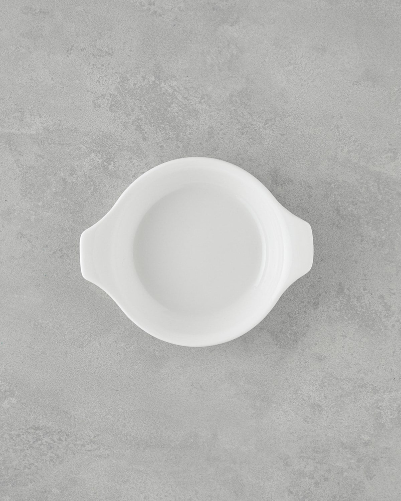 Elise Porselen Sahan Fırın Kabı 17 cm Beyaz