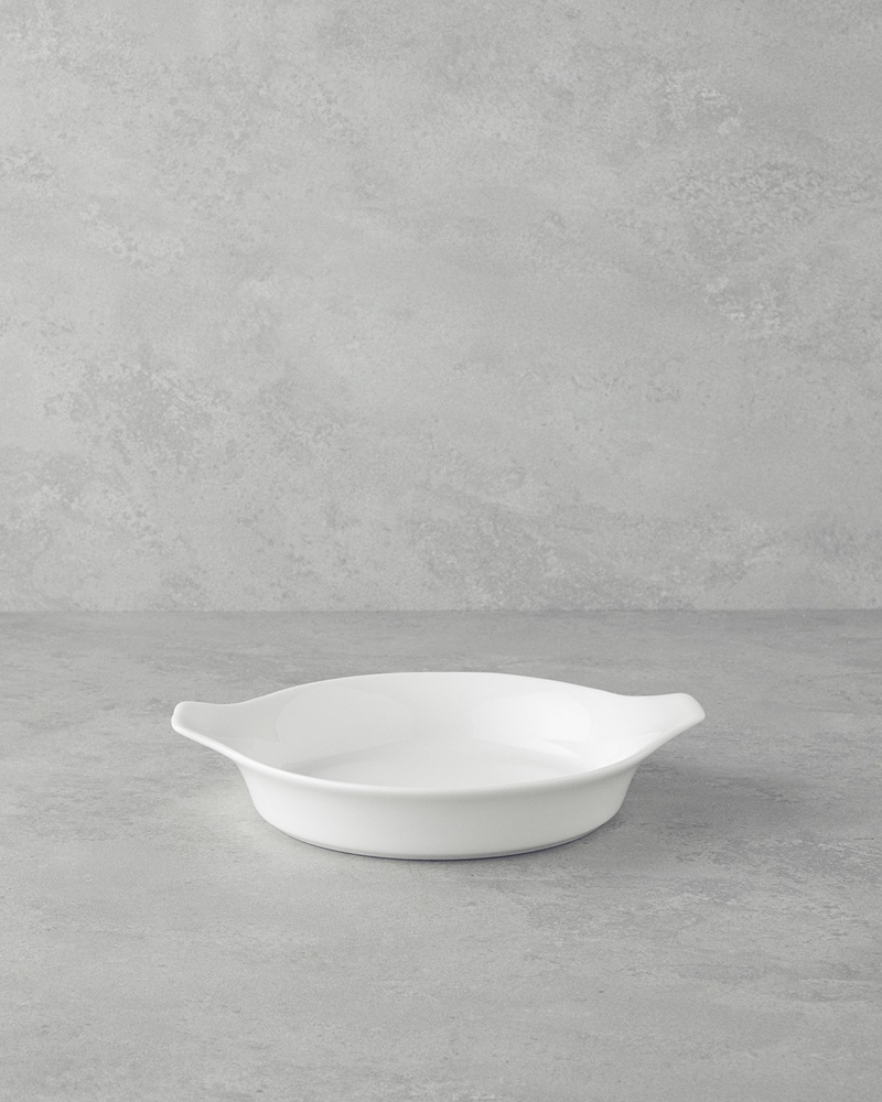 Elise Porselen Sahan Fırın Kabı 20 cm Beyaz