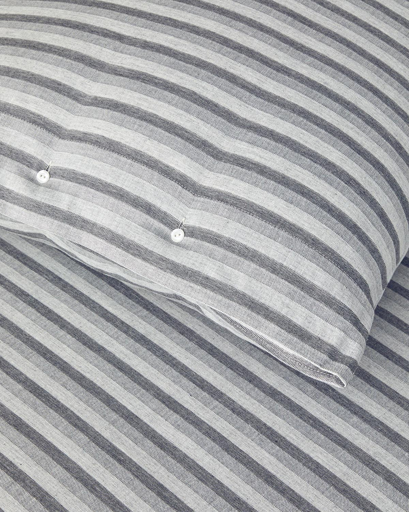 Elite Lines İpliği Boyalı Çift Kişilik Nevresim Takımı 200x220 cm Gri