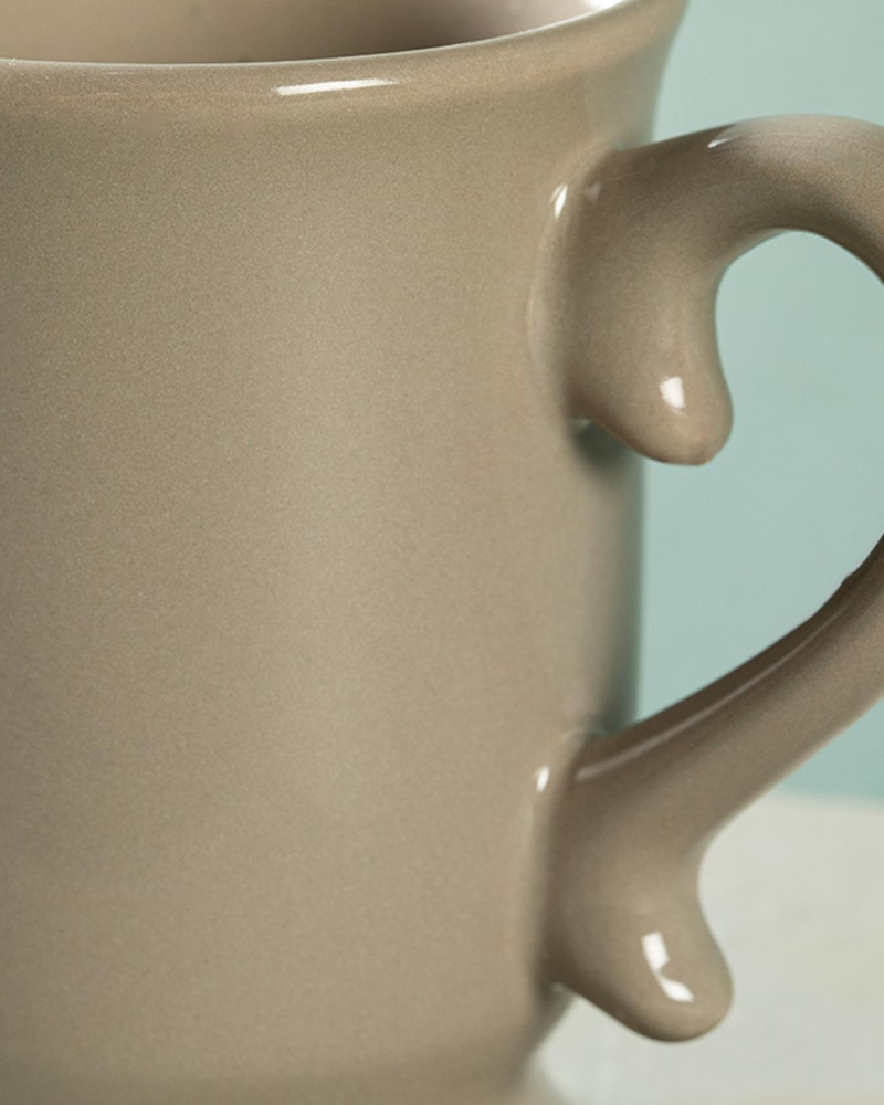 Elite Seramik Kupa Bej