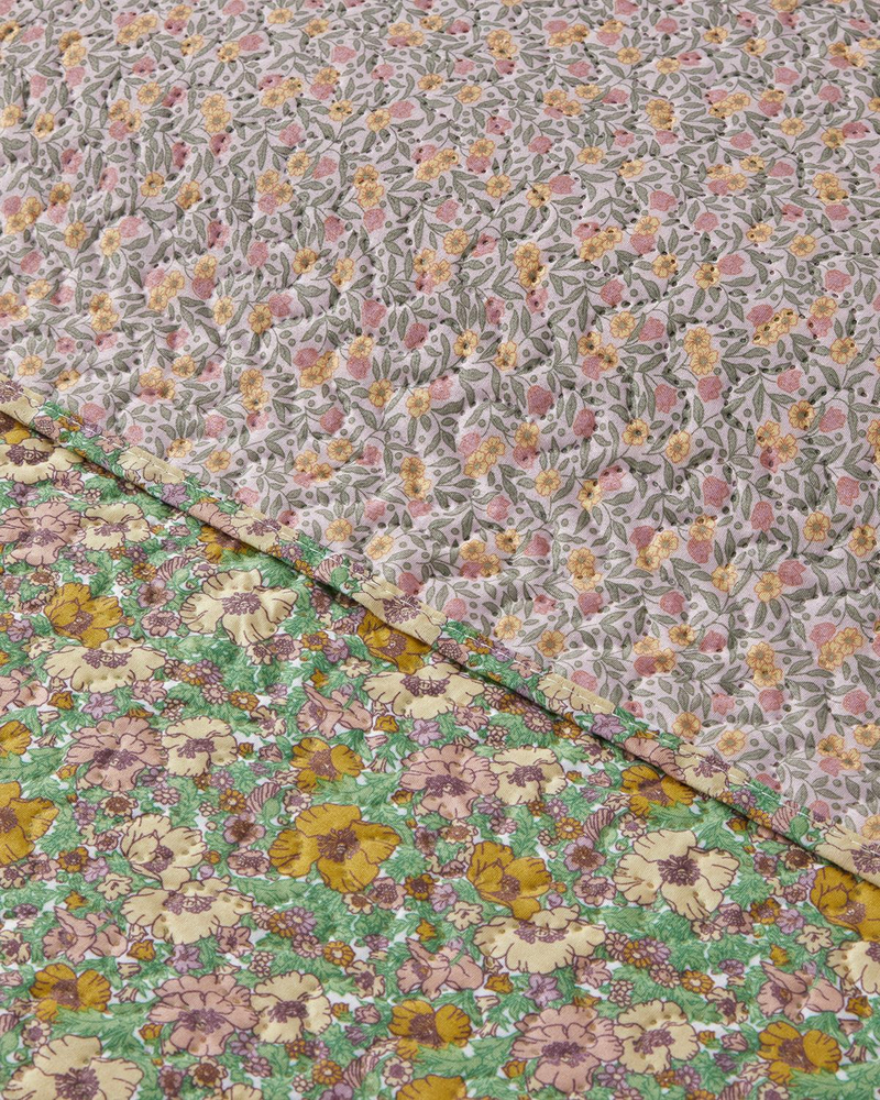 Enchanted Harmony King Size Çok Amaçlı Örtü 240x220 cm Yeşil