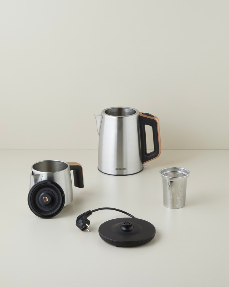 English Home CMK 6010 Inox Çay Makinesi Siyah-Bakır