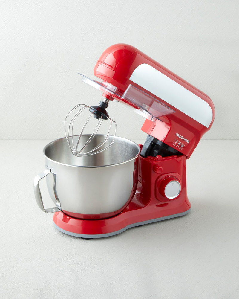 English Home SMR 3002 Kıyma Aparatı Uyumlu Stand Mikseri 7 L Kırmızı