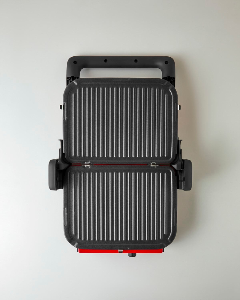 English Home TMK 5050 Teflon Çıkarılabilir Plakalı Tost Makinesi 1800W Kırmızı