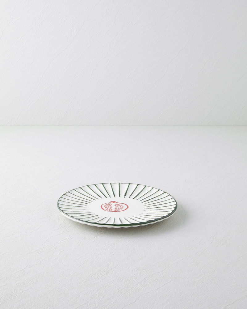 Etna Seramik Pasta Tabağı 21 cm Kırmızı