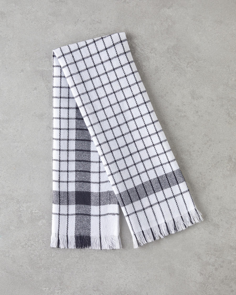 Evelyn Pamuk Polyester Kurulama Bezi 40x60 cm Siyah
