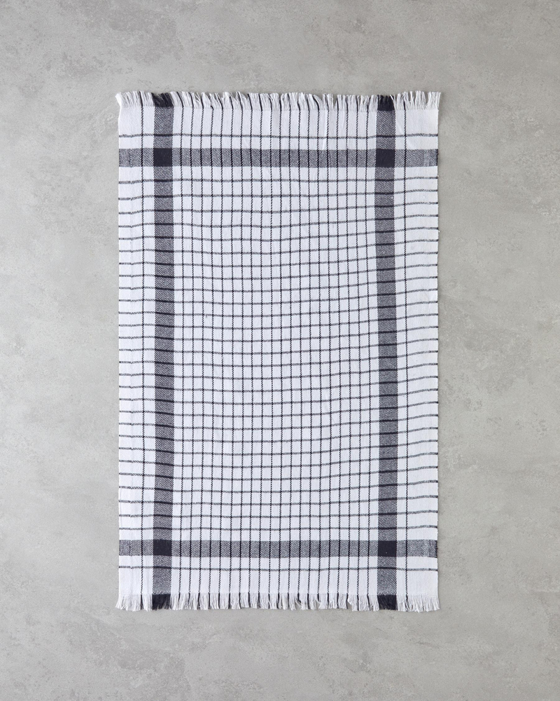 Evelyn Pamuk Polyester Kurulama Bezi 40x60 cm Siyah