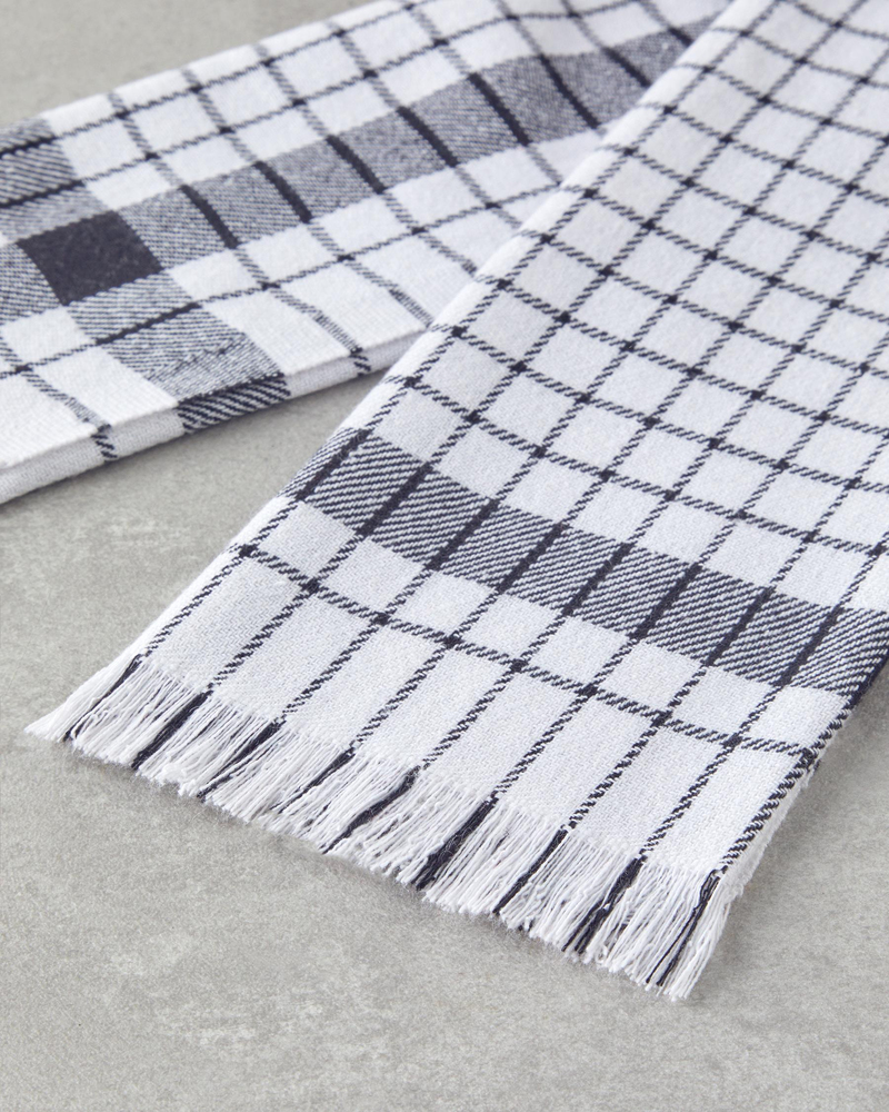 Evelyn Pamuk Polyester Kurulama Bezi 40x60 cm Siyah