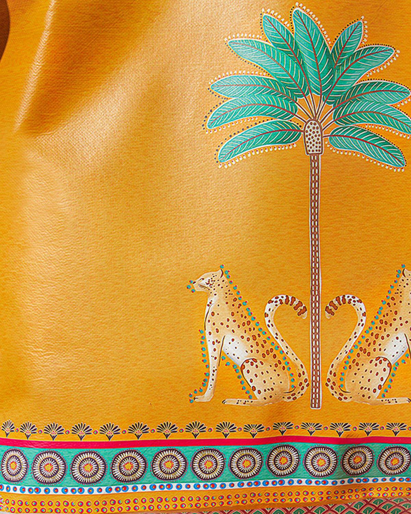 Exotic Palm Alışveriş Çantası Turuncu