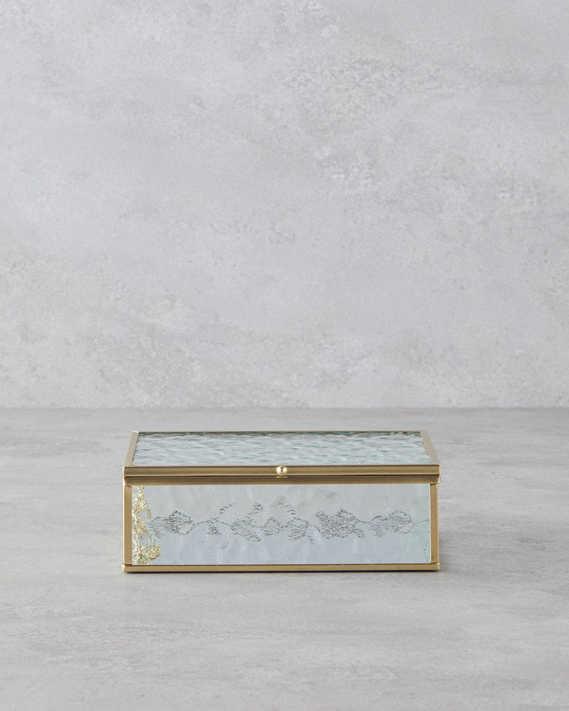 Fancy Dekoratif Kutu 18x12x7 cm Gold