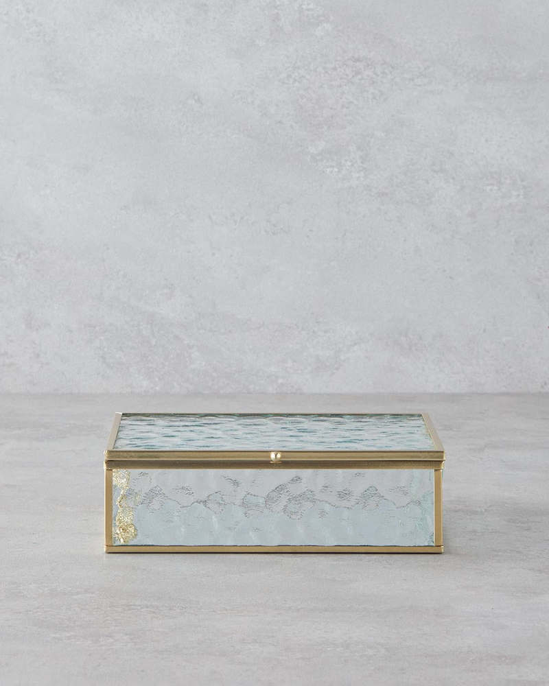 Fancy Dekoratif Kutu 20x15 cm Gold