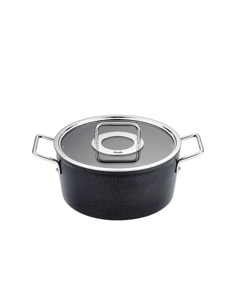 Fissler Adamant 5 Parça Tencere Seti 18-20-24 cm Siyah