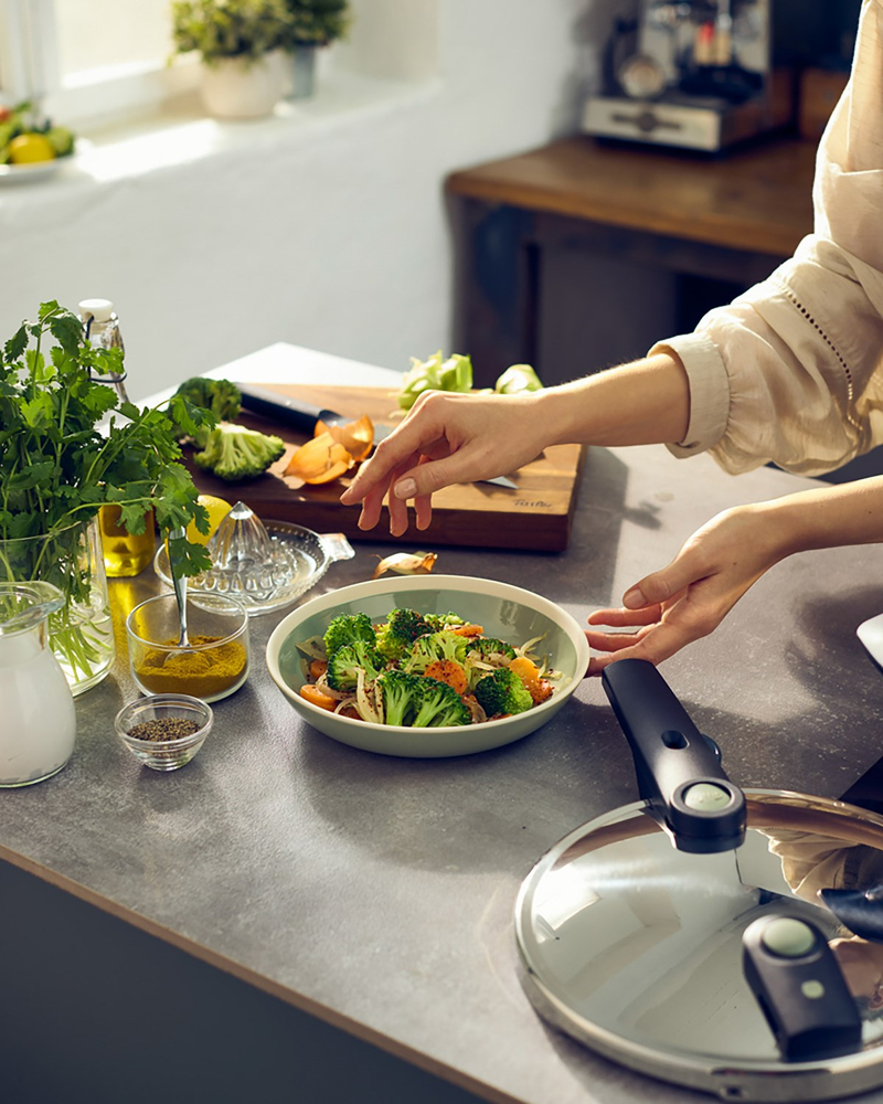 Fissler Vitaquick Elemental Paslanmaz Çelik Düdüklü Tencere 6L