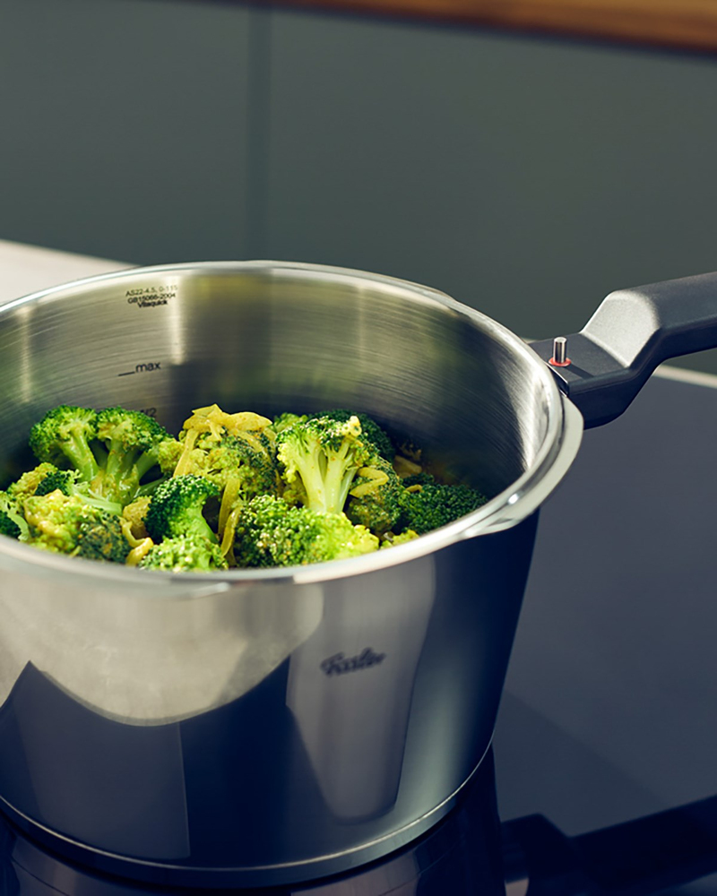 Fissler Vitaquick Elemental Paslanmaz Çelik Düdüklü Tencere 4,5L