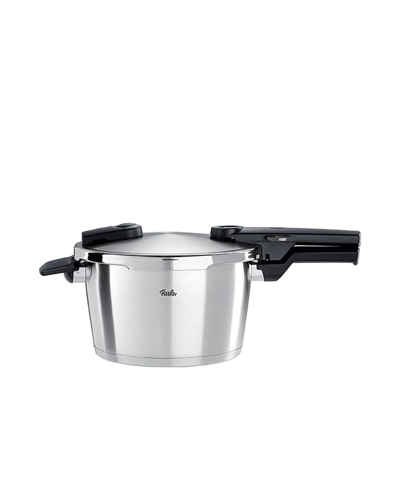 Fissler Vitaquick Premium Buharda Pişirme Aparatlı Düdüklü Tencere 4,5L Mat