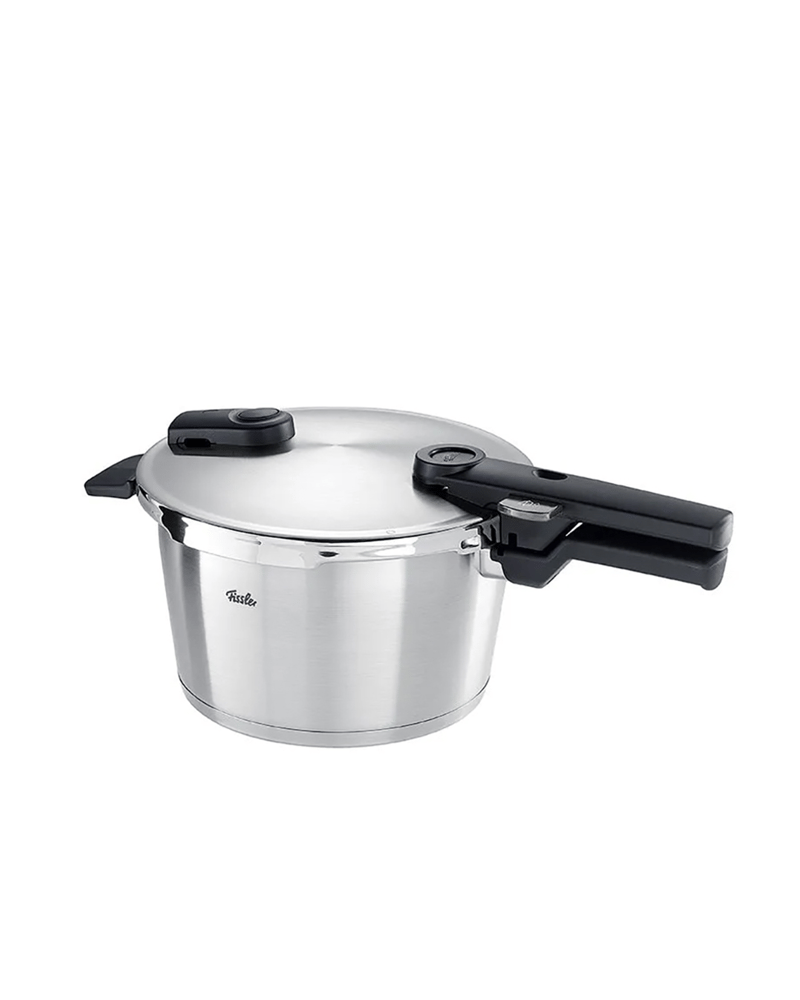 Fissler Vitaquick Premium Buharda Pişirme Aparatlı Düdüklü Tencere 4,5L Mat