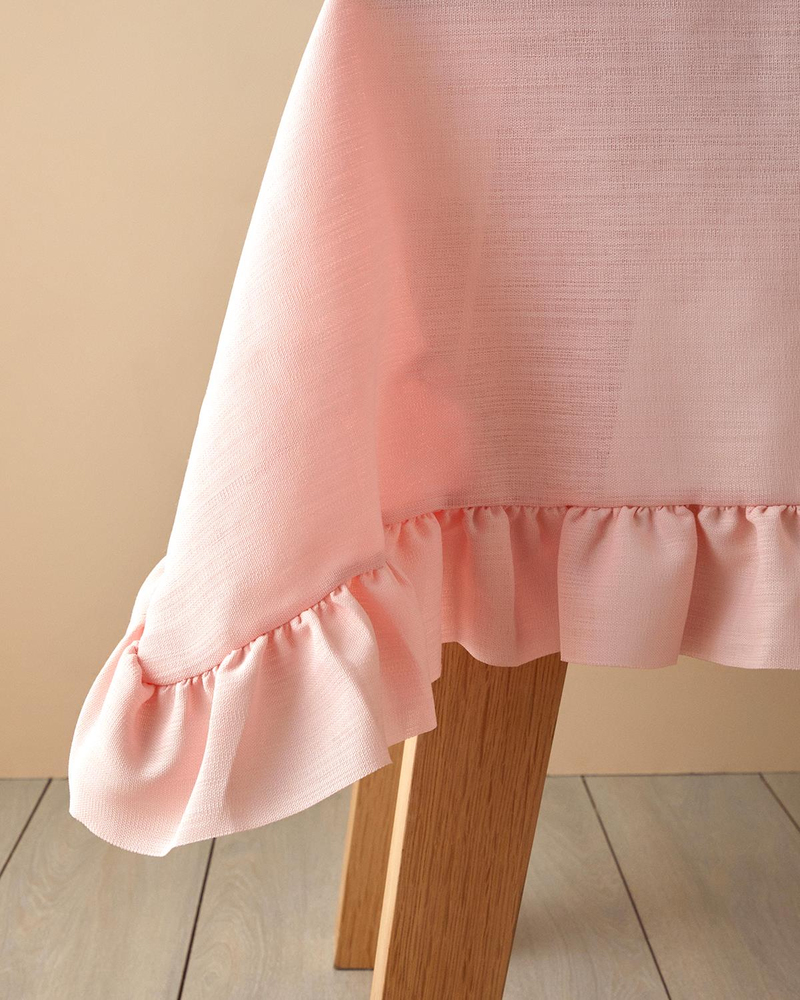 Flor Pura Polyester Masa Örtüsü Pembe