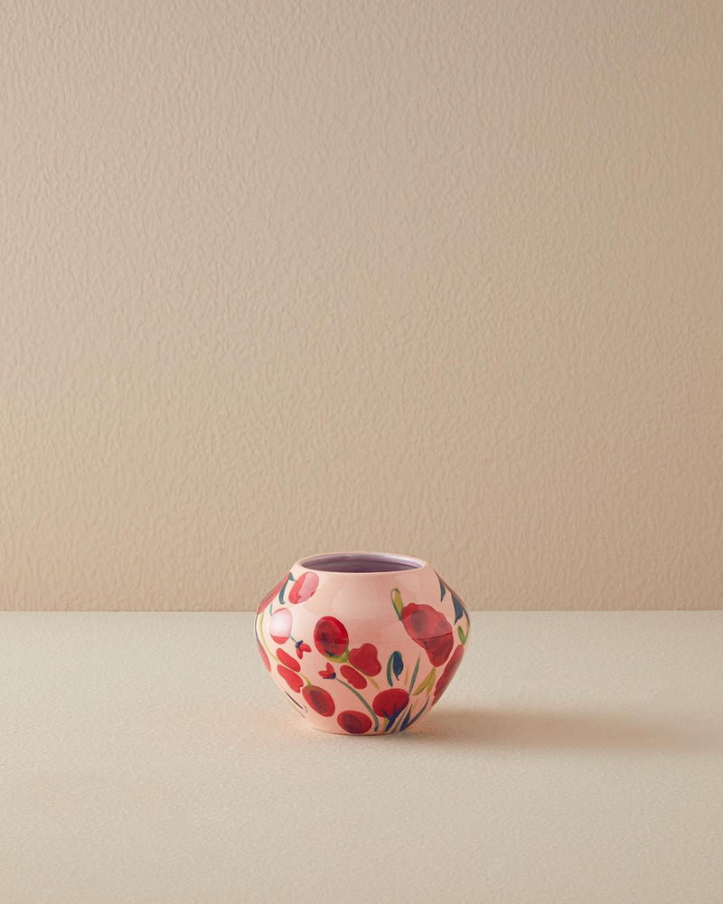 Florals Vazo Pembe