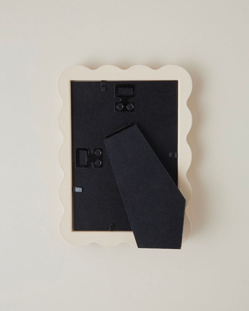 Flore Mdf Çerçeve 10x15 cm Krem