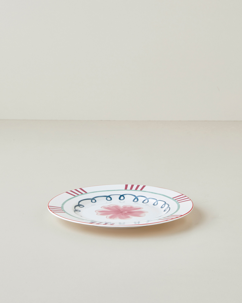 Florentis Bone Porselen Pasta Tabağı 19 cm Renkli