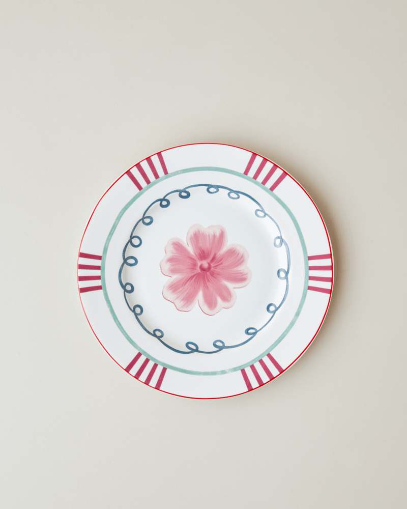 Florentis Bone Porselen Pasta Tabağı 19 cm Renkli