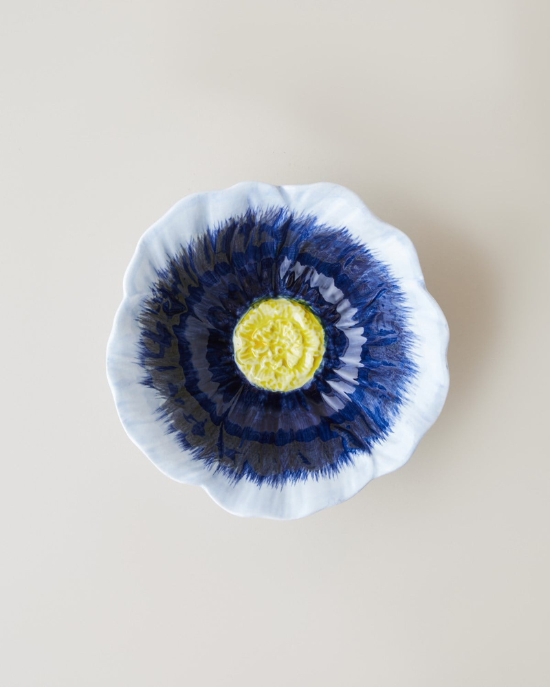 Flowerella Dolomite Kase 15 cm Mavi