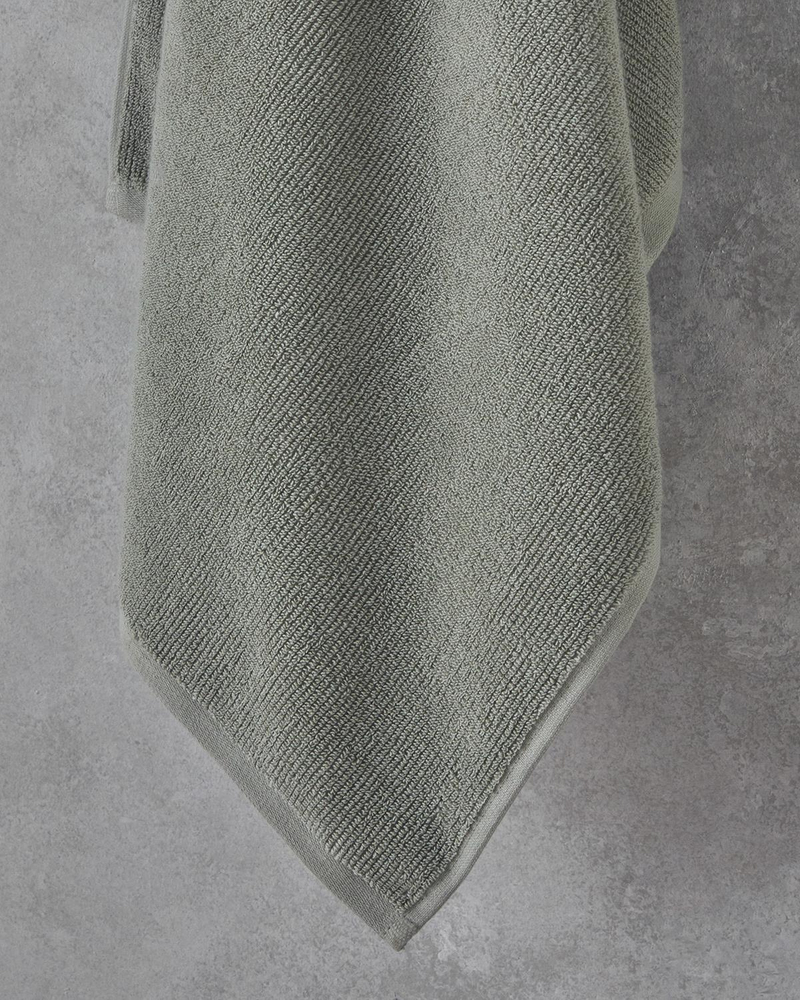Fluffy Cotton Plus Pamuklu Banyo Havlusu 70x140 cm Sage
