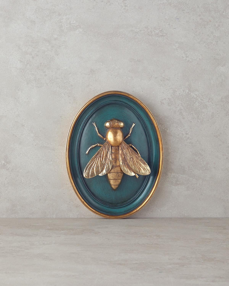 Fly Polyresin Duvar Aksesuarı Yağ Yeşili