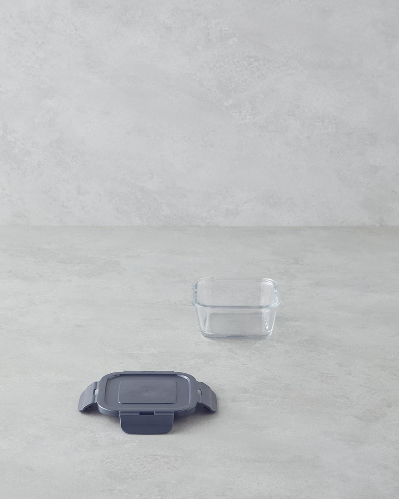 Fresh Ware Cam Saklama Kabı 375 ml Gri