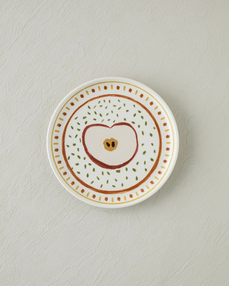 Fruity Seramik 4'lü Pasta Seti 20 cm Renkli