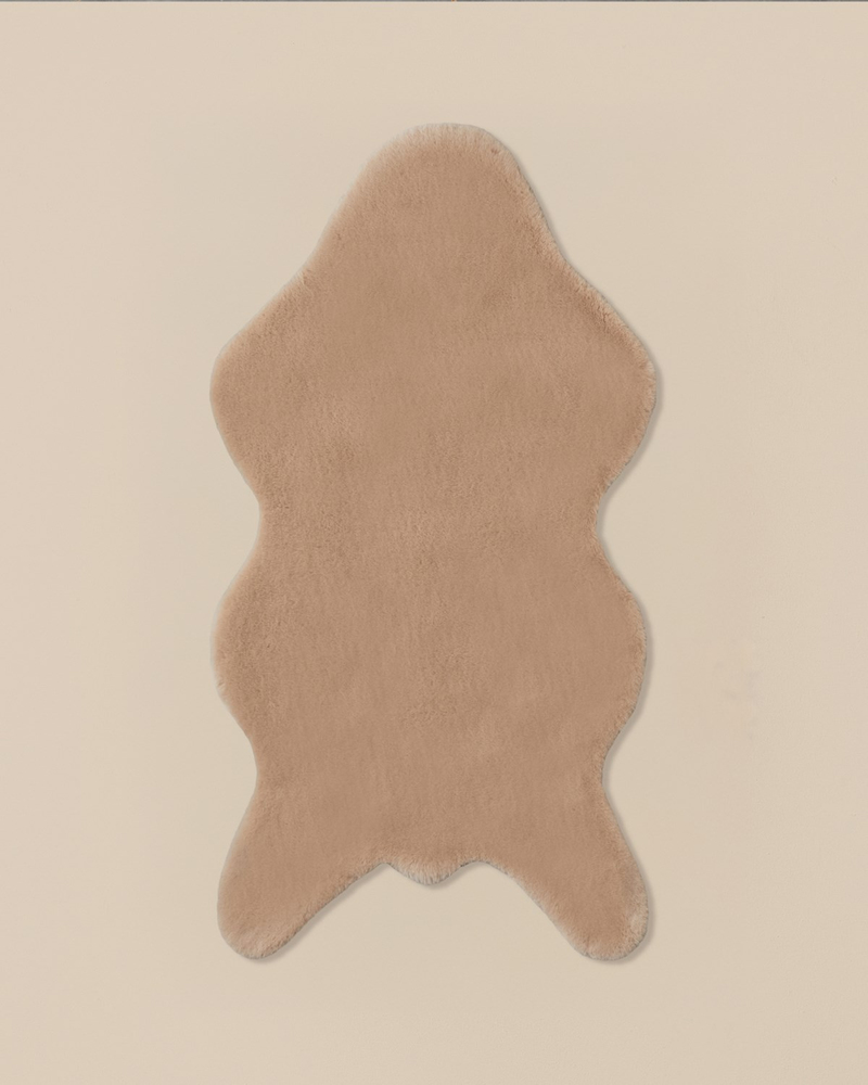 Furry Pelüş Post 60x90 cm Bej