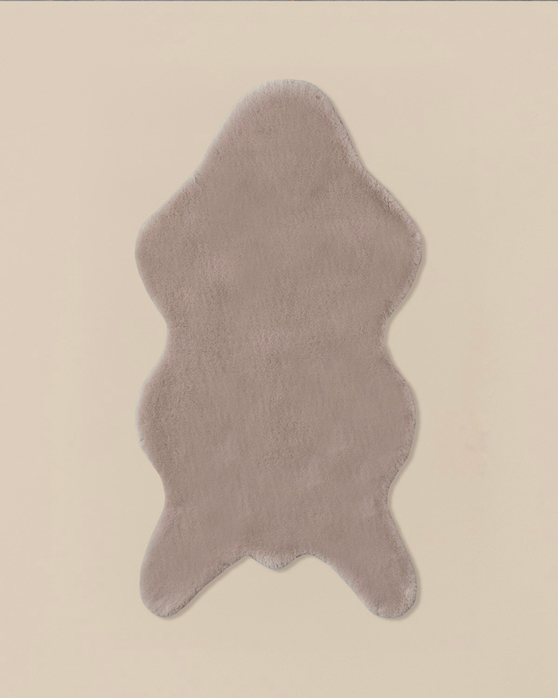 Furry Post 60x90 cm Koyu Bej