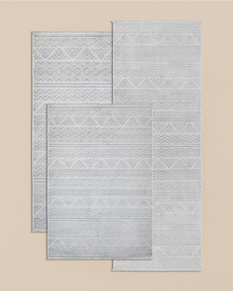 Gia Halı 100x300 cm Bej