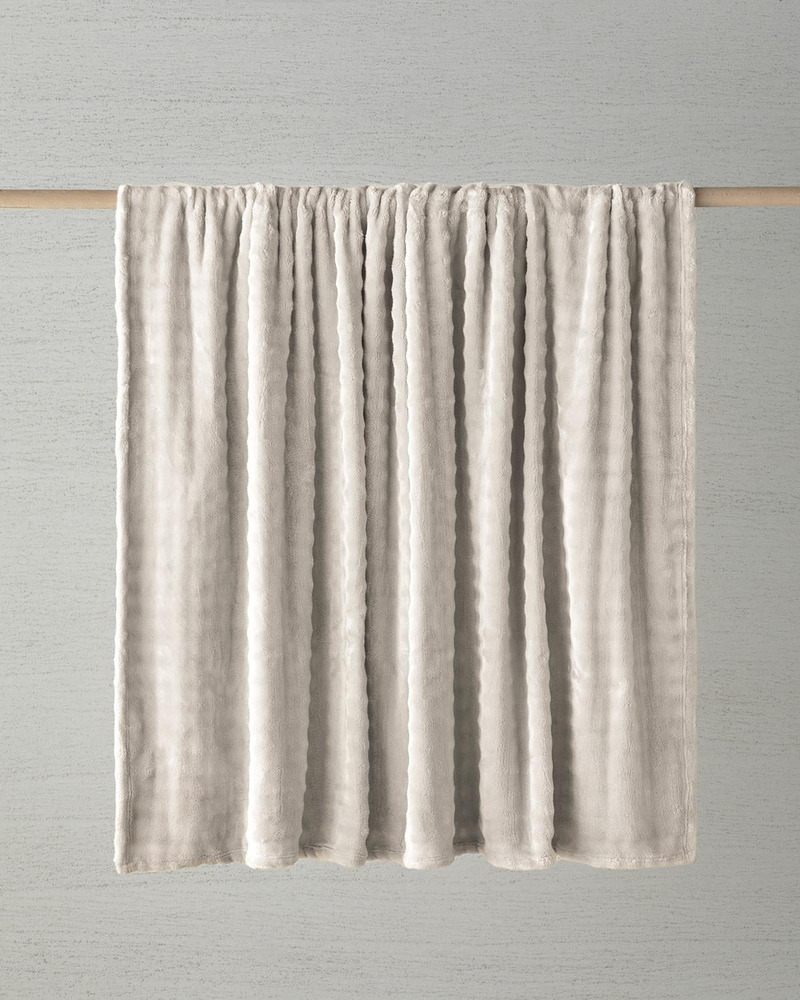 Glance Bubble Supersoft Tek Kişilik Battaniye 150x200 cm Krem