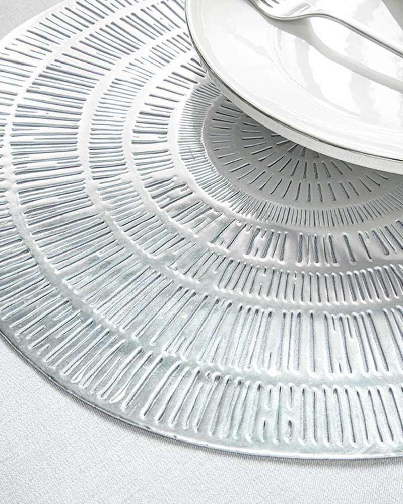 Glazzy Pvc 2'li Amerikan Servis Silver
