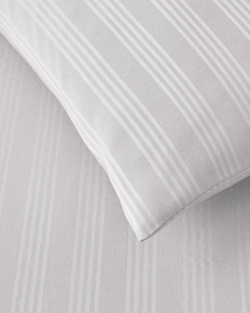 Glossy Kolay Ütülenir Perkal Tek Kişilik Nevresim Takımı 160x220 cm Beyaz