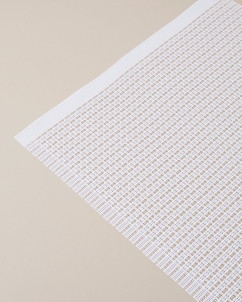 Golden Light 4'lü Amerikan Servis 30x45 cm Beyaz – Gold