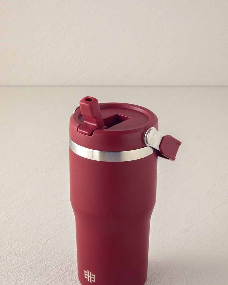 Good Mood Fiera Paslanmaz Çelik Termos 600 ml Bordo