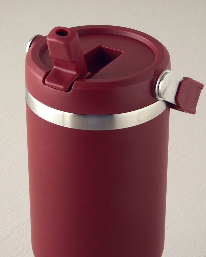 Good Mood Fiera Paslanmaz Çelik Termos 900 ml Bordo