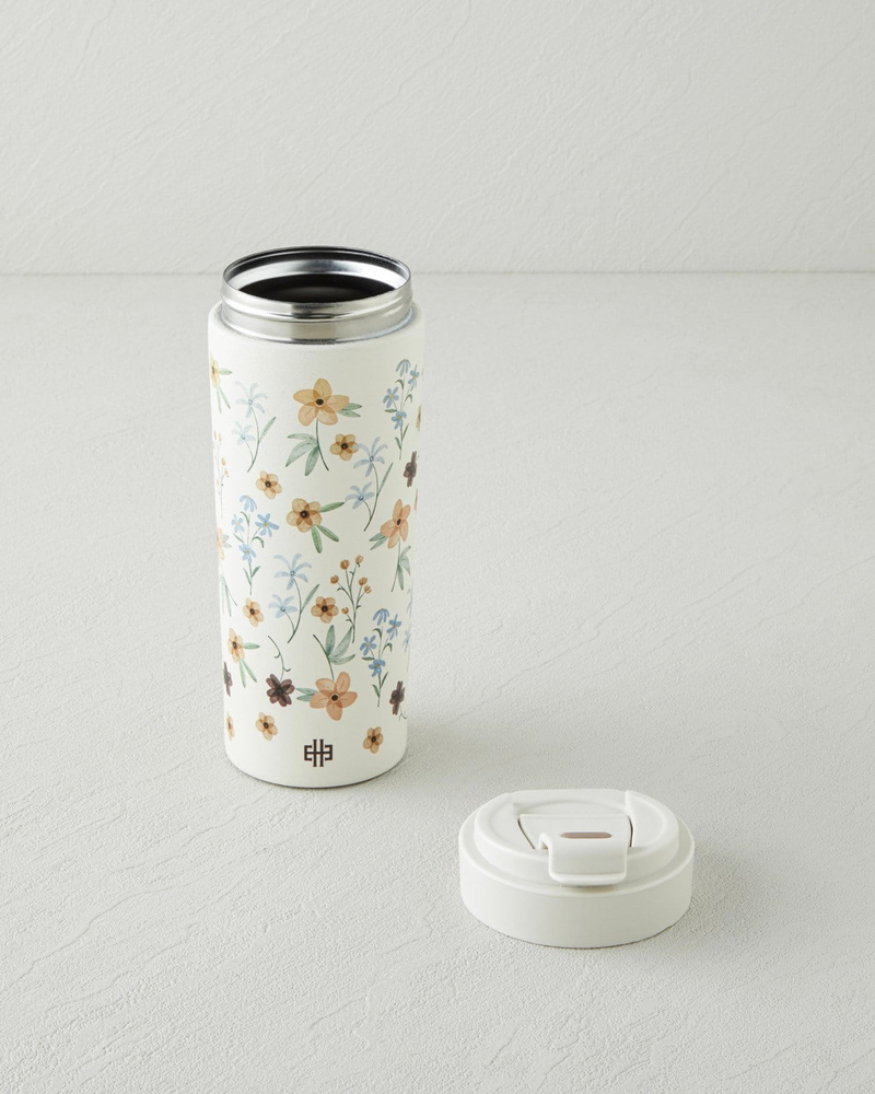 Good Mood Florinox Çelik Termos 500 ml Krem