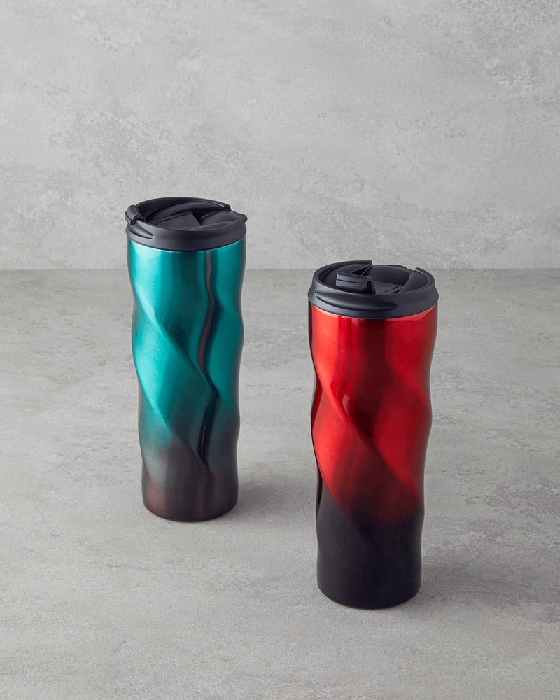 Good Mood Oslo Çelik Travel Mug 500 ml Yeşil-Siyah