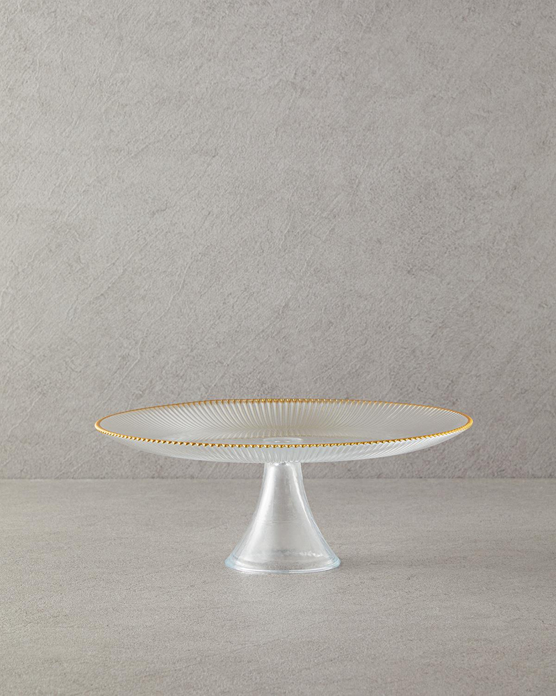 Graceful Shapes Cam Kek Standı Gold