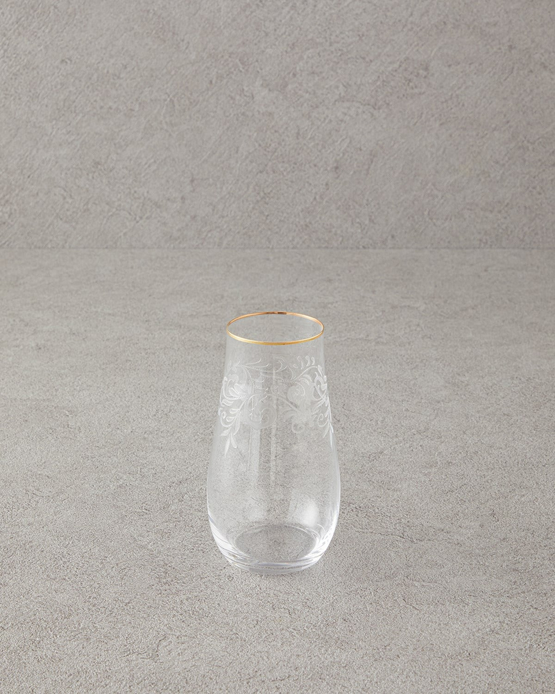 Gracy Kristalin 6'lı Bardak 450 ml Gold