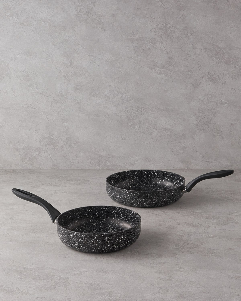 Granada 2 Parça Tava Seti 24-28 cm Siyah