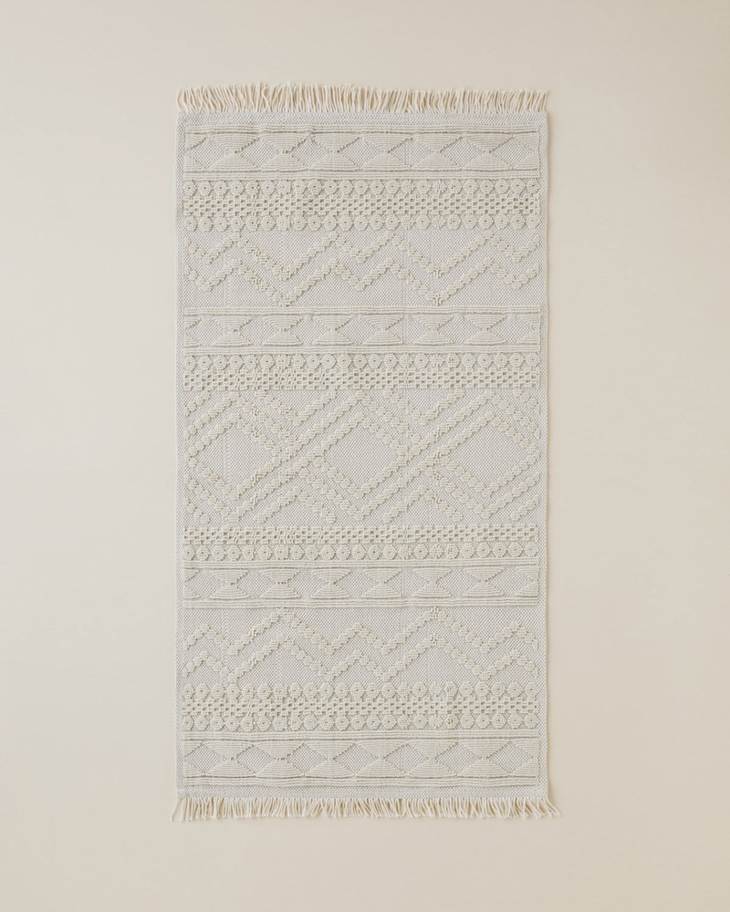 Granada Bukle Kilim 80x150 cm Bej