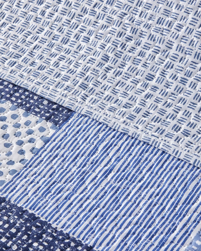 Harlem Çift Kişilik Çok Amaçlı Örtü 200x220 cm Lacivert