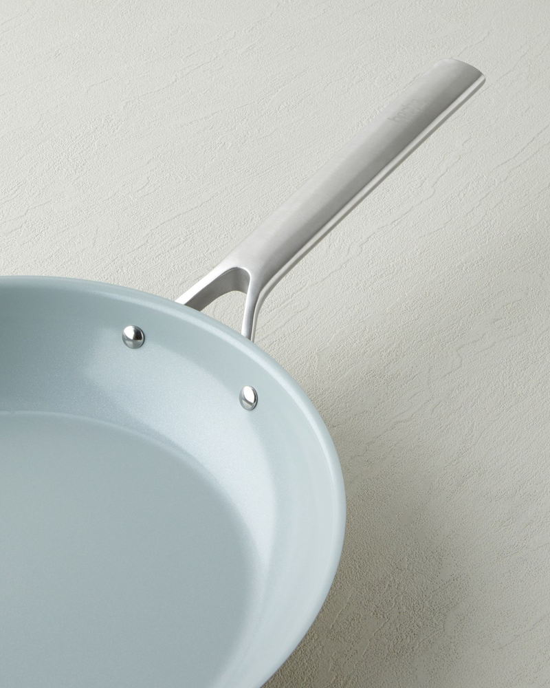 Hecha Çelik + CeraWell Tava 28x5 Cm Silver