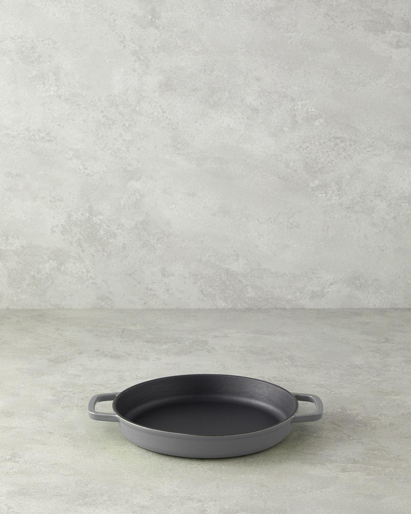 Hecha Demir Döküm Sahan 20 cm Gri